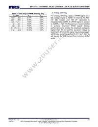 MP3378GY Datasheet Page 19