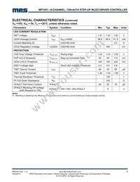 MP3391EY-LF Datasheet Page 5