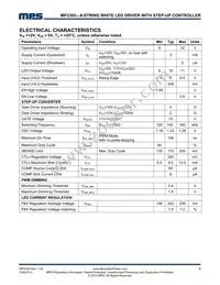 MP3393EY-LF Datasheet Page 4