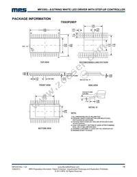 MP3393EY-LF Datasheet Page 18