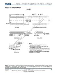 MP3393EY-LF Datasheet Page 19