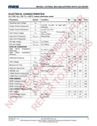 MP3394ES-LF Datasheet Page 3