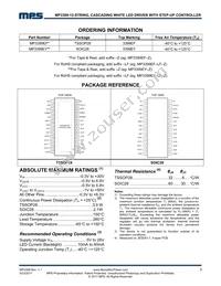 MP3399EY-LF Datasheet Page 3