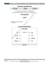 MP3414DJ-LF-Z Datasheet Page 2