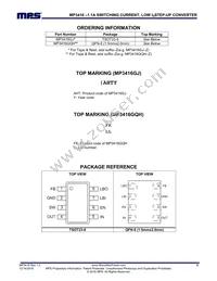 MP3416GQH-P Datasheet Page 2