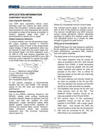 MP3421GG-P Datasheet Page 13