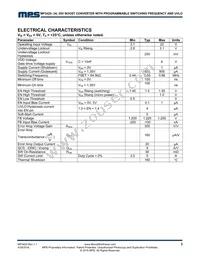 MP3425DL-LF-Z Datasheet Page 3