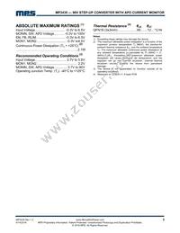 MP3430HQ-LF-P Datasheet Page 3