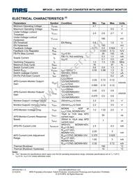 MP3430HQ-LF-P Datasheet Page 4