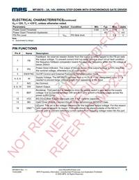 MP38870DL-LF-P Datasheet Page 3