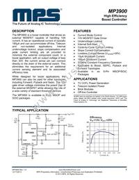 MP3900DK-LF-P Datasheet Cover