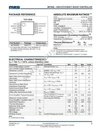 MP3908DK-LF Datasheet Page 2