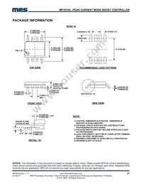 MP3910AGS Datasheet Page 21