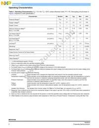 MP3V5100GP Datasheet Page 2