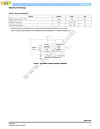 MP3V5100GP Datasheet Page 3