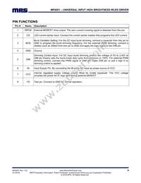 MP4001DS-LF Datasheet Page 4
