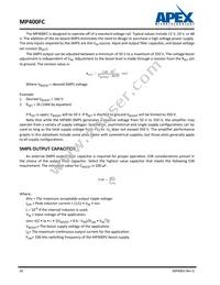 MP400FC Datasheet Page 20