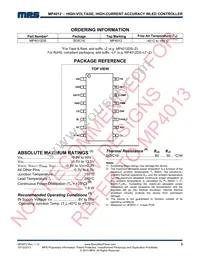 MP4012DS-LF Datasheet Page 3