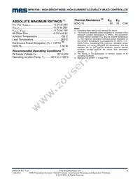 MP4013BGS-Z Datasheet Page 4