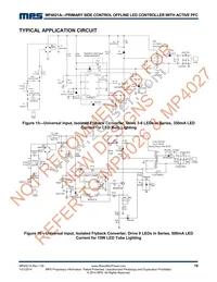 MP4021GS-A-Z Datasheet Page 19