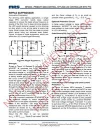 MP4030GS-Z Datasheet Page 17