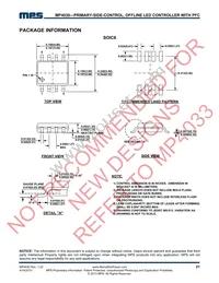 MP4030GS-Z Datasheet Page 21