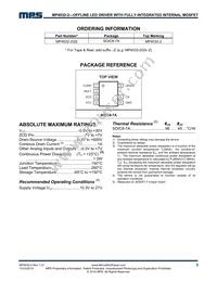 MP4032-2GS Datasheet Page 3