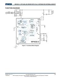 MP4032-2GS Datasheet Page 11
