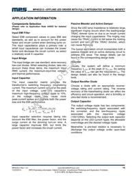 MP4032-2GS Datasheet Page 15