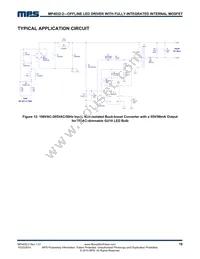 MP4032-2GS Datasheet Page 19