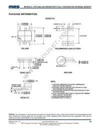 MP4032-2GS Datasheet Page 20