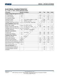 MP4034GS Datasheet Page 3