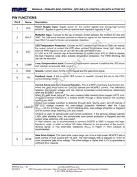 MP4054AGJ-P Datasheet Page 8