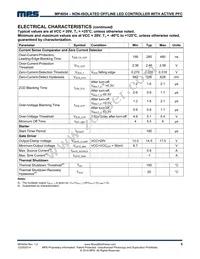 MP4054GJ-P Datasheet Page 5