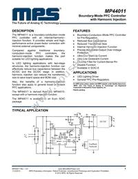 MP44011HS-LF Datasheet Cover