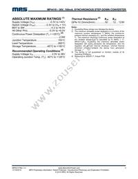 MP4410GQ-P Datasheet Page 3