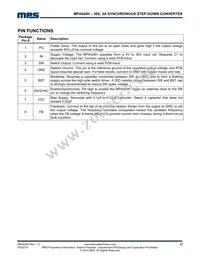 MP4420HGJ-P Datasheet Page 12