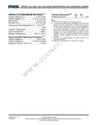 MP4566DD-LF-P Datasheet Page 3