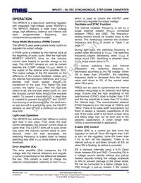 MP4575GF-P Datasheet Page 14