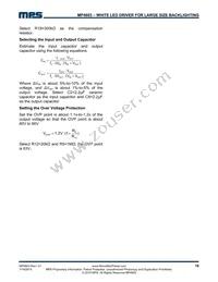 MP4603EF-LF Datasheet Page 16