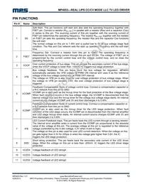 MP4653GY Datasheet Page 13