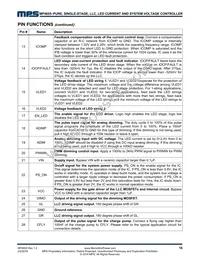 MP4655GY Datasheet Page 16