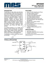 MP46885DN-LF Datasheet Cover