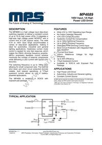 MP4689DN-LF Datasheet Cover