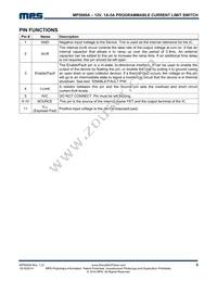 MP5000ADQ-LF-Z Datasheet Page 5