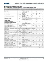 MP5010BDQ-LF-P Datasheet Page 3