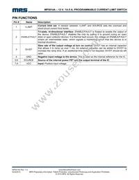 MP5014AGJ-P Datasheet Page 7