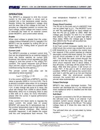 MP5073GG-Z Datasheet Page 11