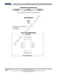 MP5092GD-P Datasheet Page 2