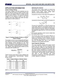 MP5403BGQBU-Z Datasheet Page 20